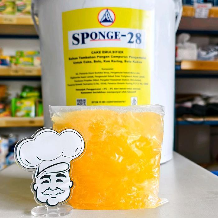 Sponge 28 / Sp Sponge 28 250Gr /Emulsifier / Pelembut Bolu / Pengembang Bolu / Pelembut ice cream