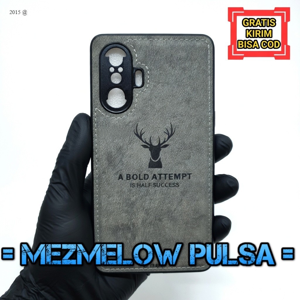 Hard Case Casing Bahan Kain Kanvas Leather Case XIAOMI POCO F3 GT 5G