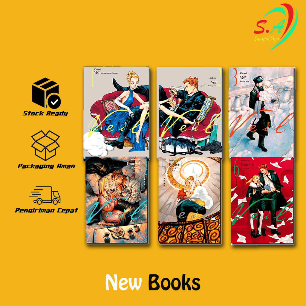 Komik Manga Veil Koterri ( 7 Book series ) by Fuuda Ikkumi | Manga English