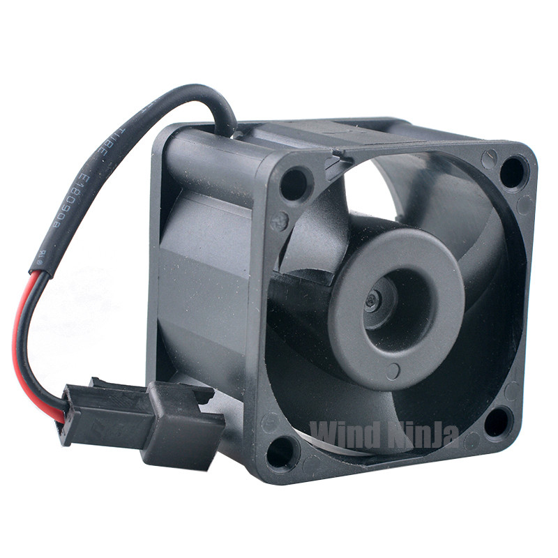 Dual Ball Bearing Cooling Fan R124028BH ZCR82aR 4cm X 40mm DC12V 0.28A for 1U 2U Server Power Supply