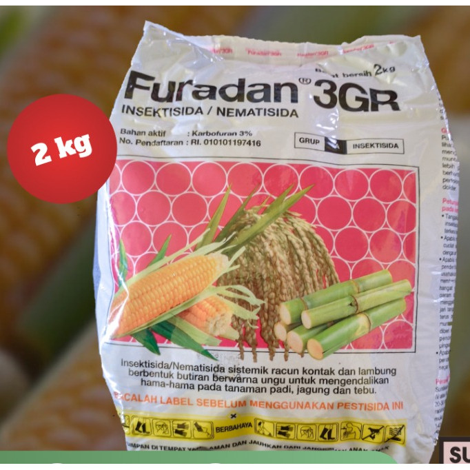 Obat Insek Furadan Nematisida Kemasan 2 Kg