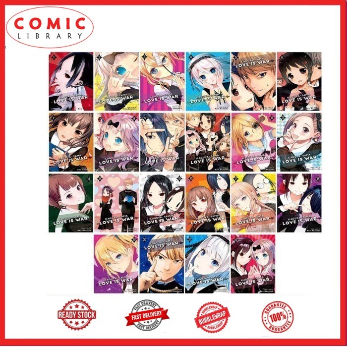 Kaguya-sama: Love Is War (manga), Vol. 1-28