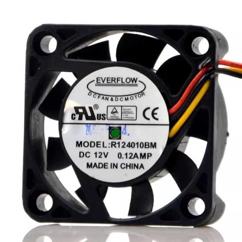 New Cooler Fan for EVERFLOW 4010 12V 0.12A R124010BM 4CM Cooling Fan 40*40*10MM