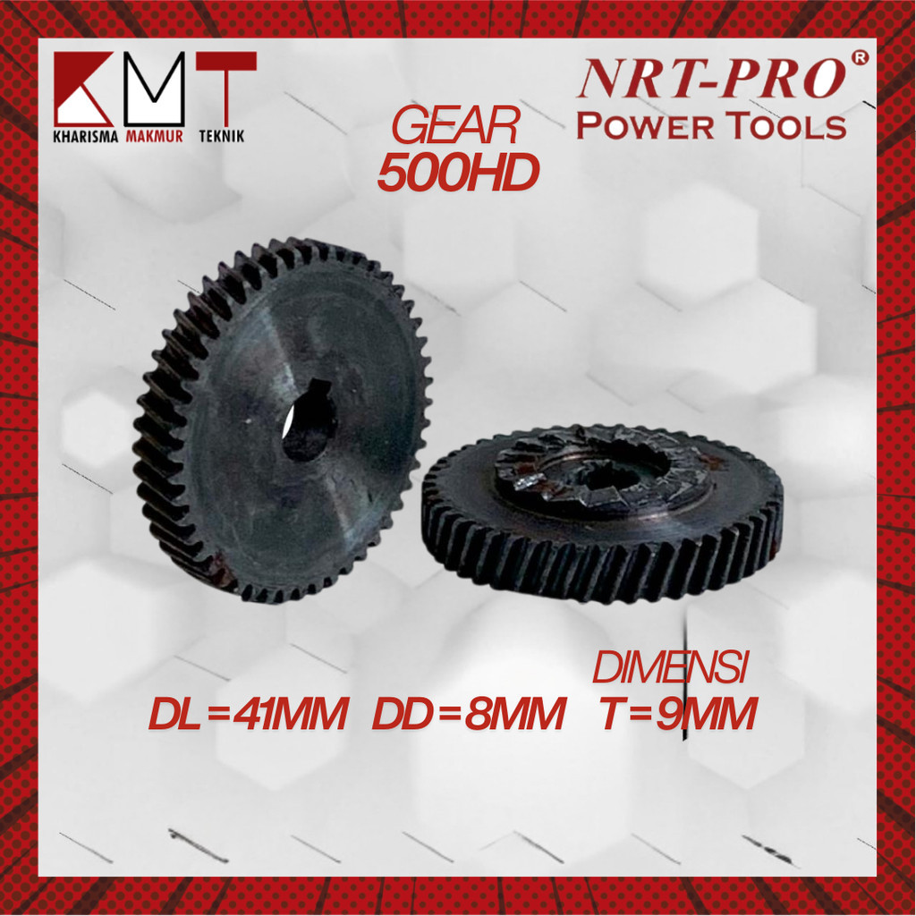 GEAR BOR 13MM 500HD  NRT-PRO