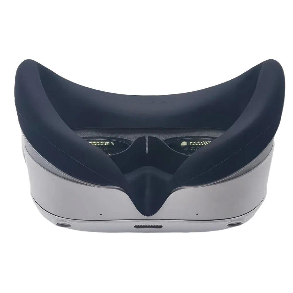 Silicone Mask Eye Cover For PICO 4 Ultra VR Facial interface Protective Case Leakage Light Face Pad 