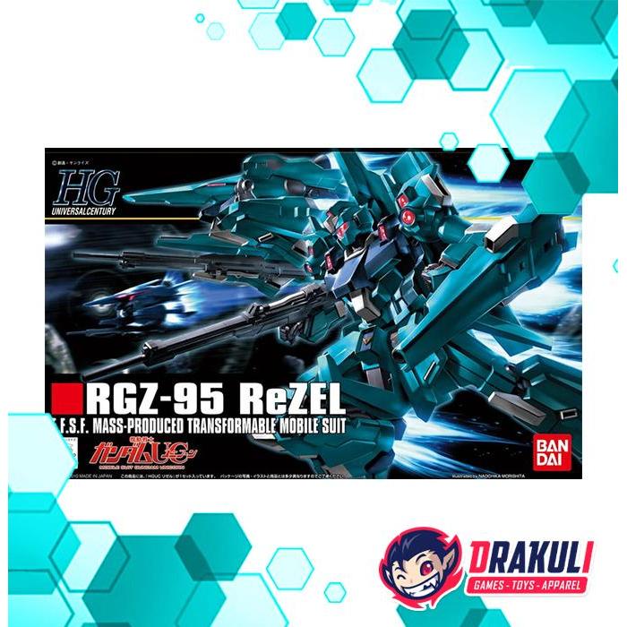 BANDAI Plamo HG / HGUC RGZ-95 ReZel