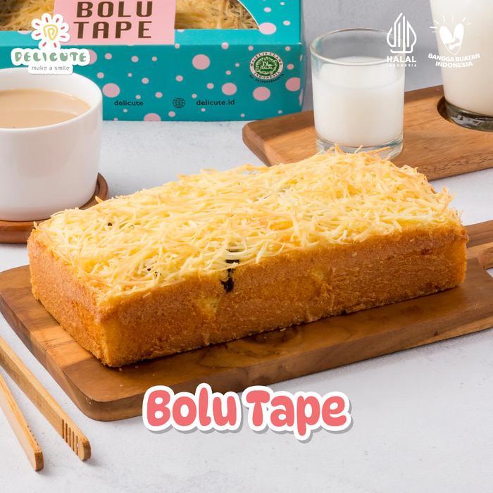 Hot Produk BOLU TAPE DELICUTE - UKURAN 22,5 x 11,3 x 5,5 CM Food Kue Keju  Terbaik dan Terlaris
