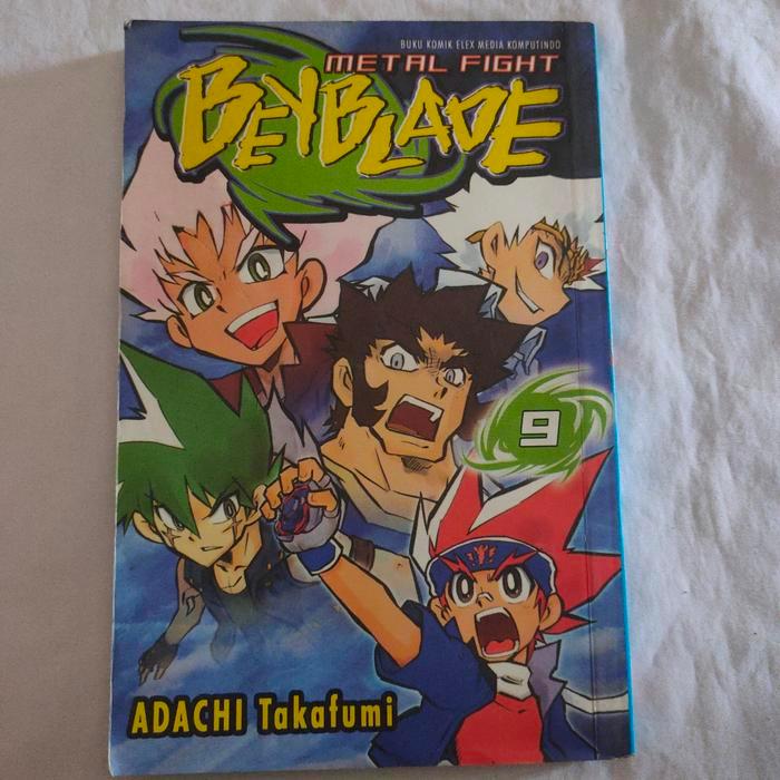 komik manga beyblade vol. 9