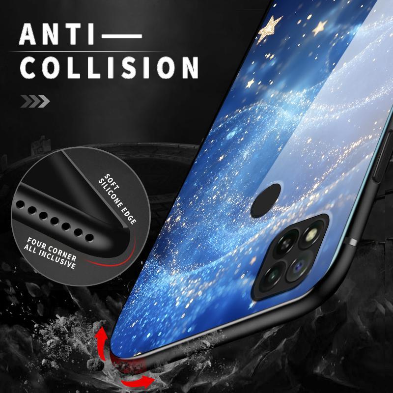 Glass Case Xiaomi Redmi 9C 9A NFC 8 9 A1 13C 10 4G 2021 2022 12 12C 5 Plus 6A 7 8A Activ Prime 9AT S