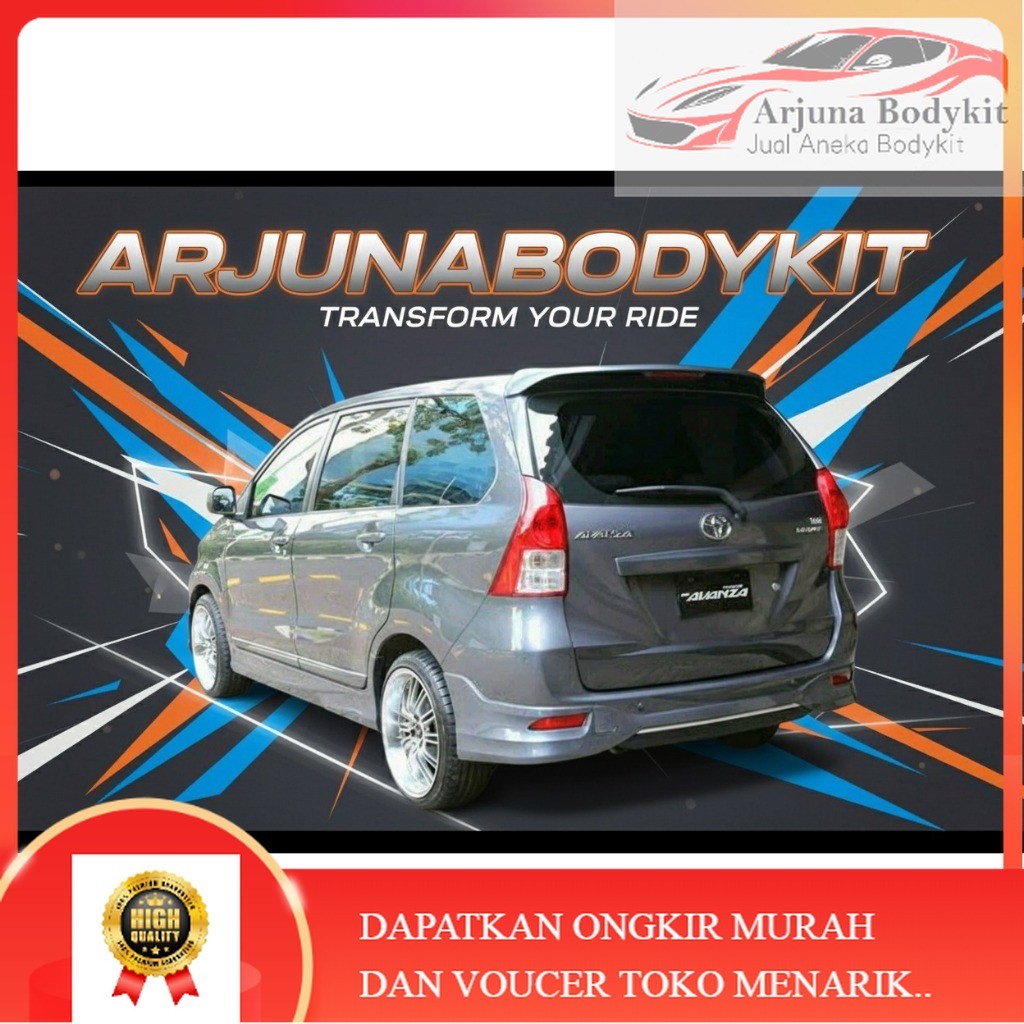 BODYKIT Toyota Avanza luxury Xenia luxury PLASTIK ABS BODIKIT AVANSA 2012 2013 2015