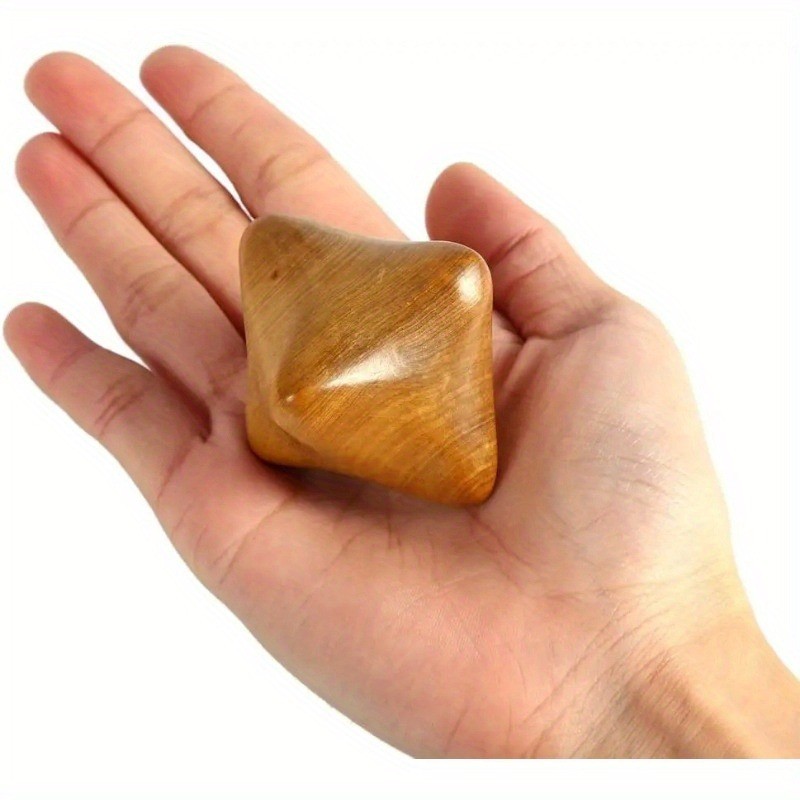 Sandalwood Hexagonal Hand Ball Massage Ball Merian Health Care Equipment Deep Tissue Massage Acupres