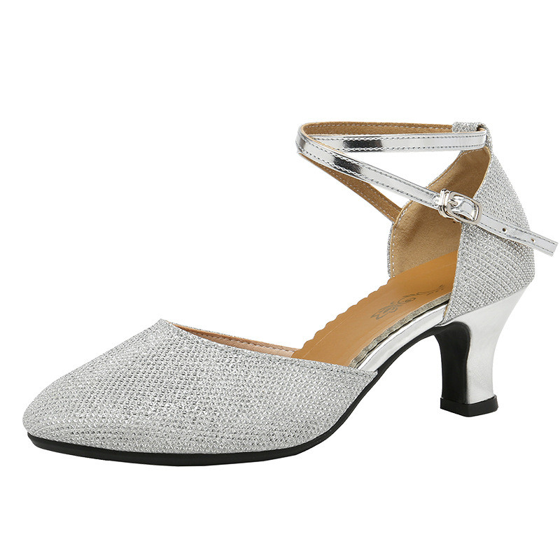 New Dance Shoes Latin Dance Shoes Women's Square Dance Shoes Adult Ballroom Dance Shoes Soft Sole Da