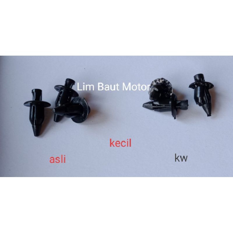 Klip rivet nmax klip plastik body motor original honda