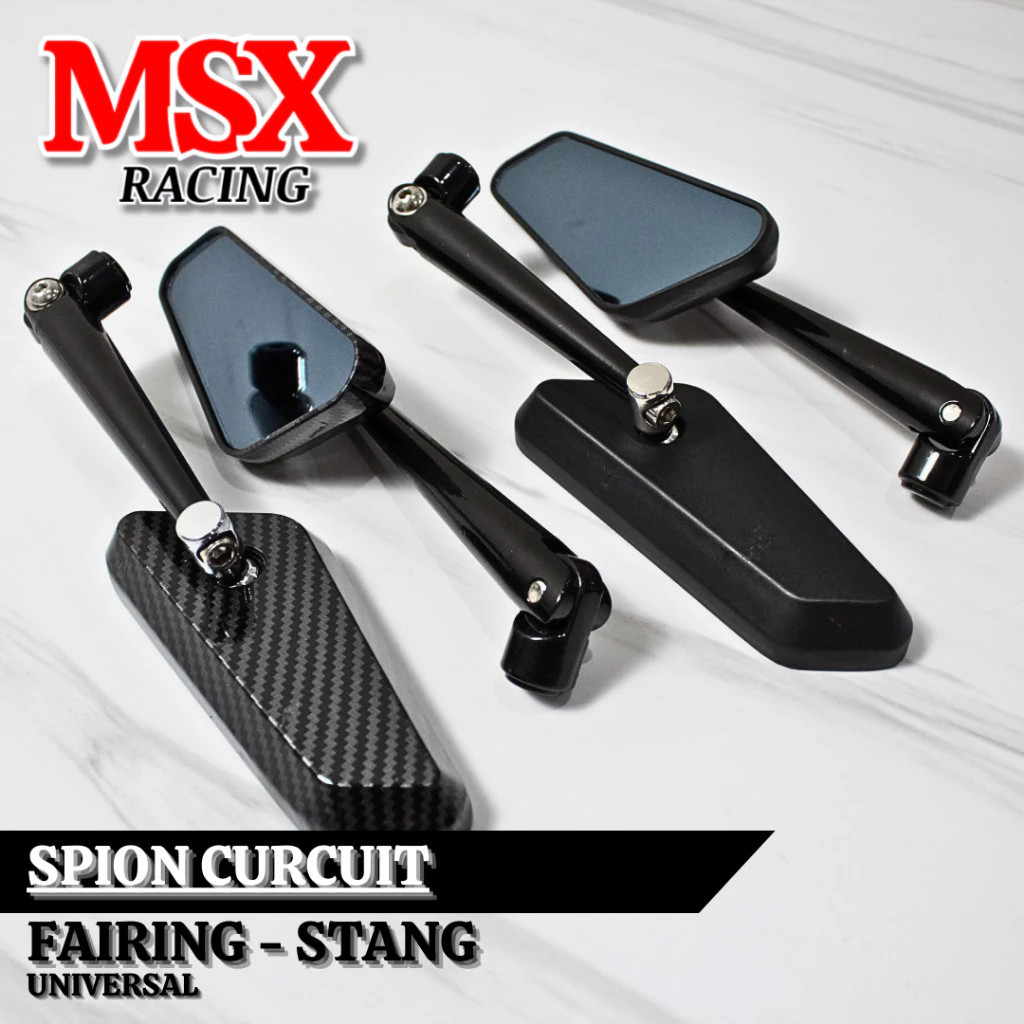 Spion Circuit.Tomok.Nmax.Pcx.Vario125/150.R15/25.Cbr150/250.Ninja SPION TOMOK FULL CNC VARIAN WARNA 