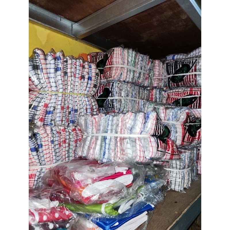 [ MURAH ] SERBET DAPUR / KAIN LAP PIRING CAP SERBET GSF / LAP TANGAN GSF ISI 12 PCS