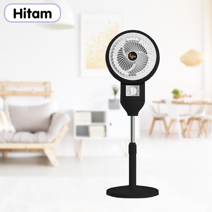 Promo KIPAS ANGIN LEJIA  LJ-F102/KIPAS ANGIN BERDIRI/KIPAS ANGIN VIRAL - HITAMOri