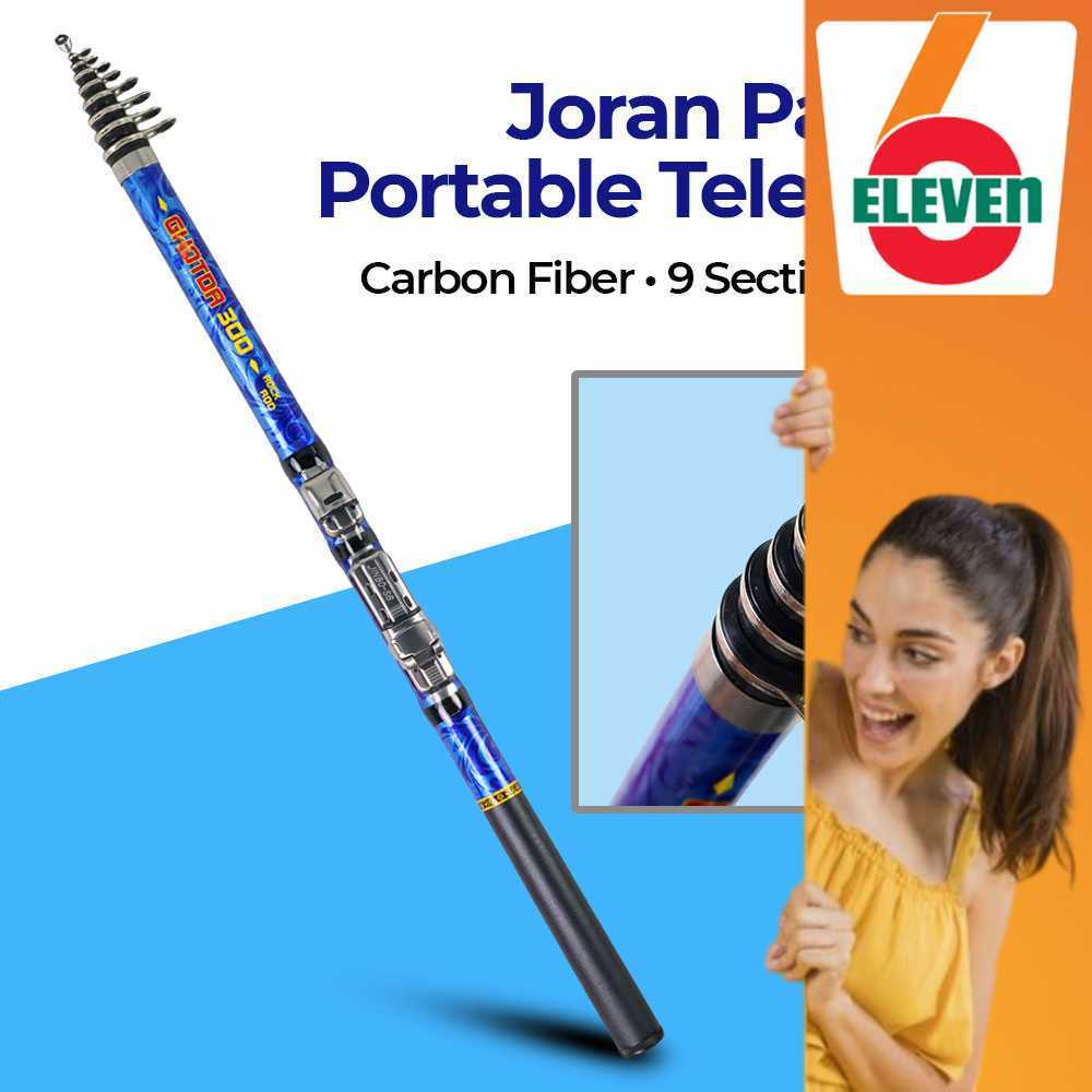 6ELEVEN - GHOTDA Joran Pancing Portable Telescopic Fishing Rod 3M - G7