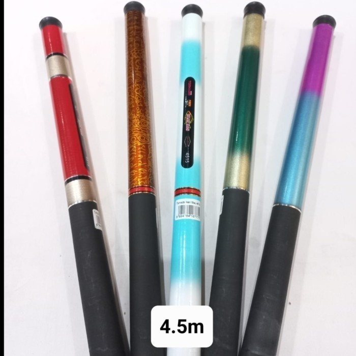 Joran Tegek Tornado Ikan Mas Ruas Pendek - 180 - 450