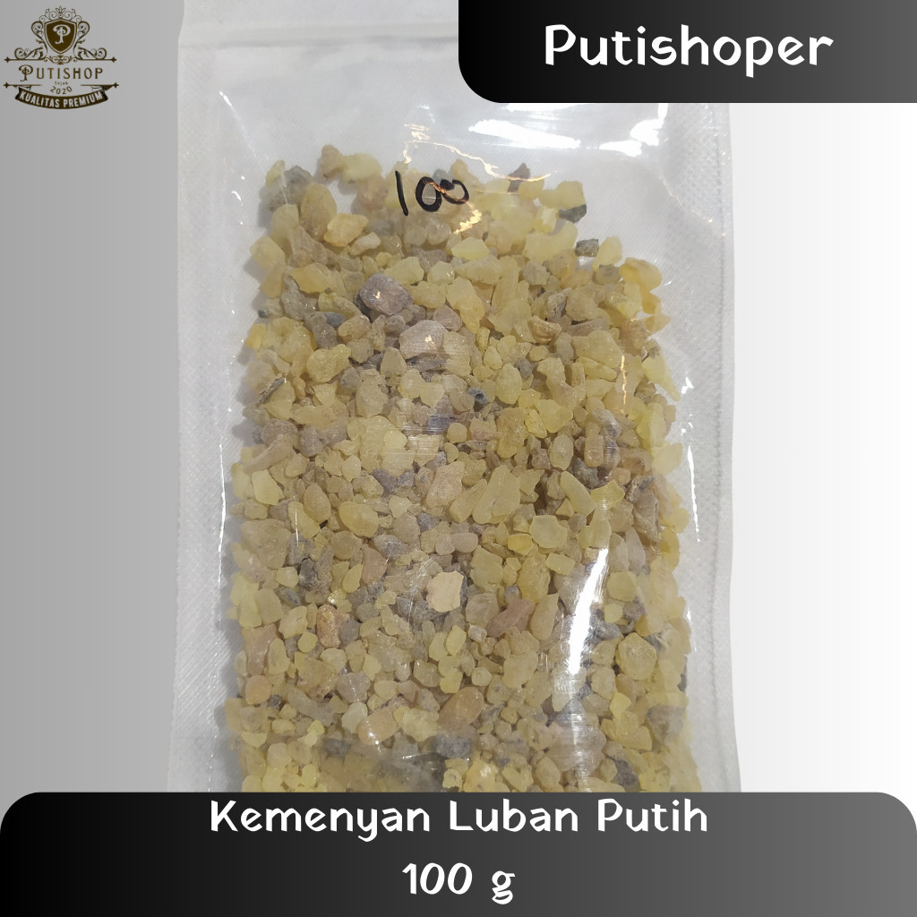 Kemenyan Arab Luban Putih 100g Harum Wangi