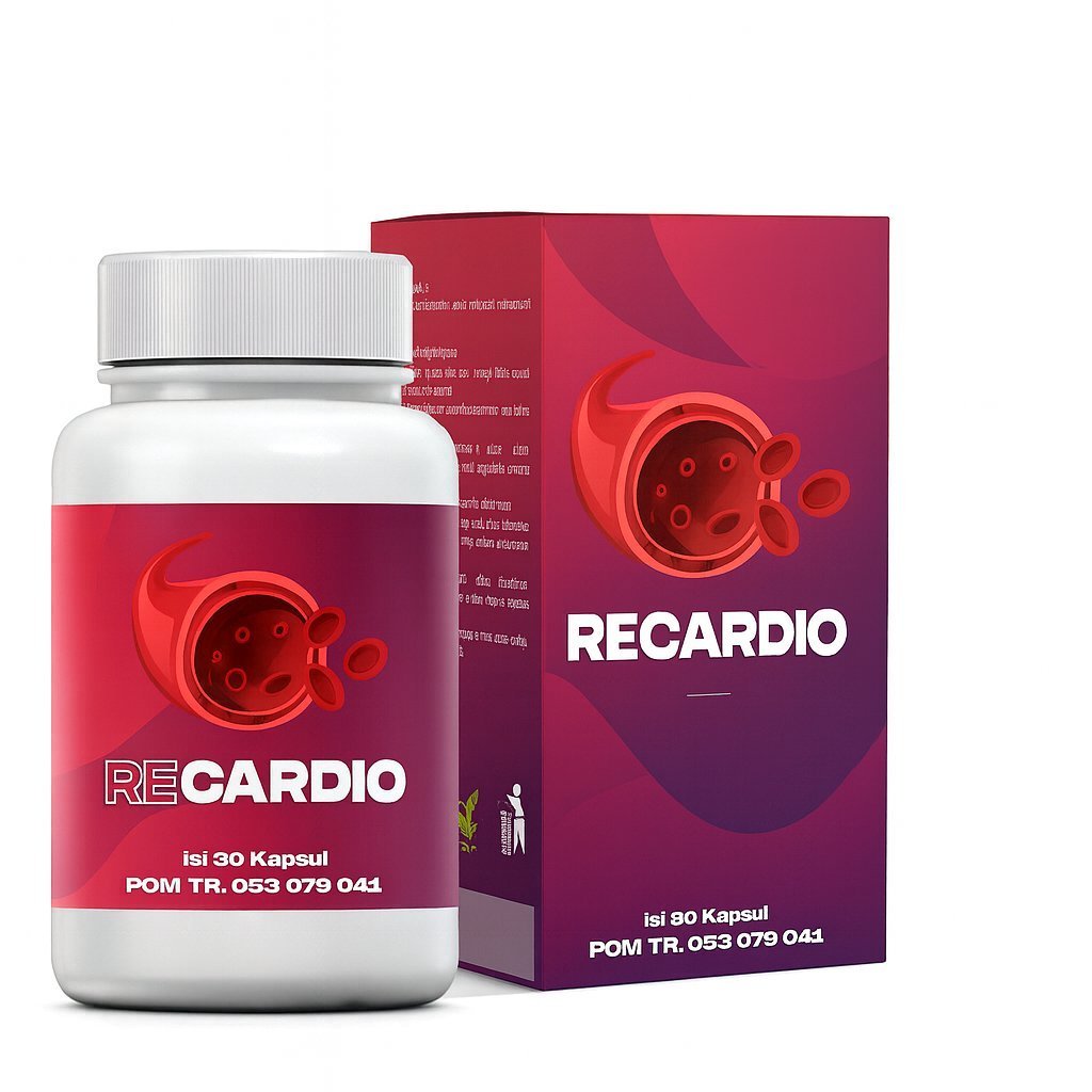 Recardio produk Original Obat Untuk Mengatasi Hipertensi Darah tinggi Kolesterol masalah Jantung Asl