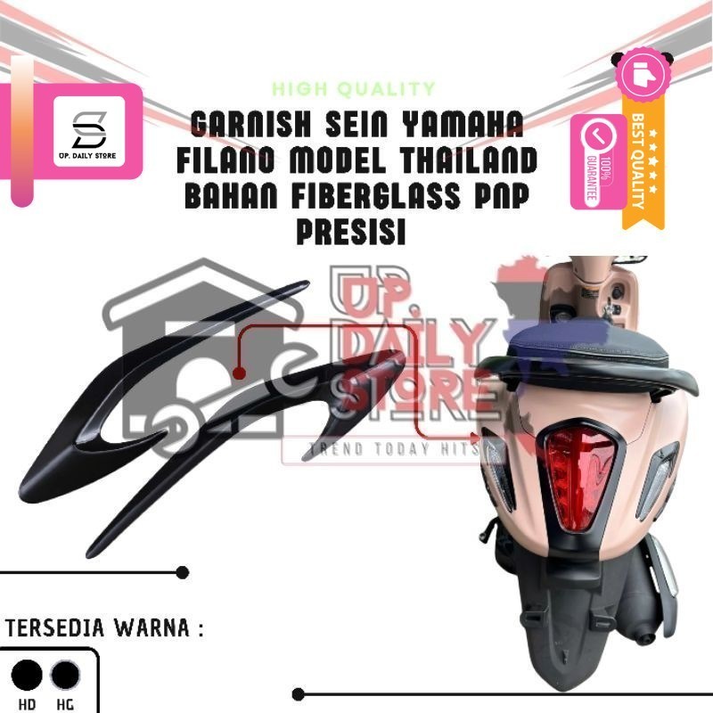 Grill Garnish Model Thailand Yamaha Grand Filano