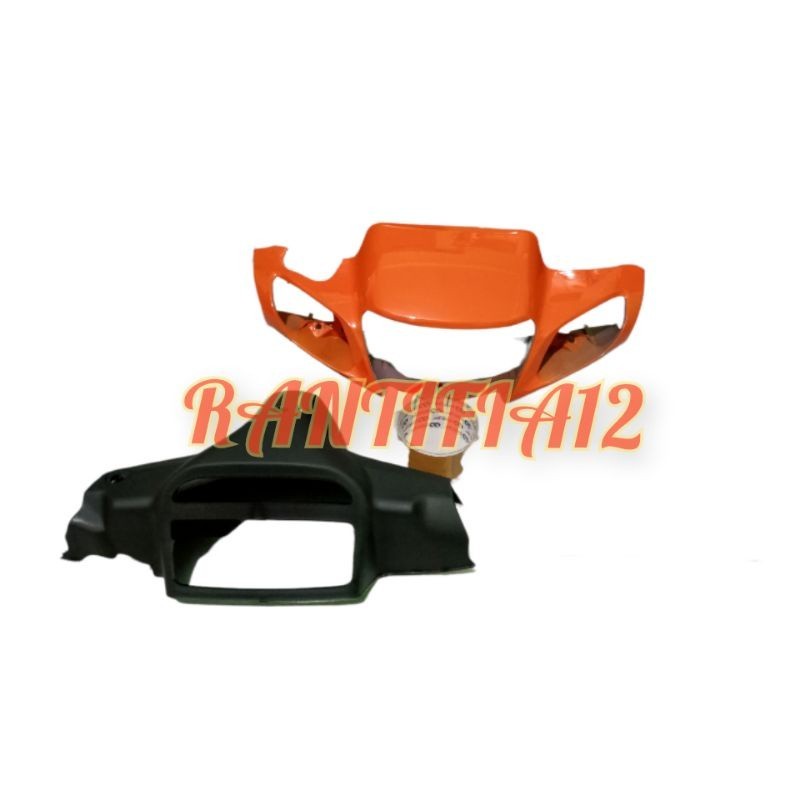 batok totok depan belakang Yamaha Fizr warna orange Terlariss
