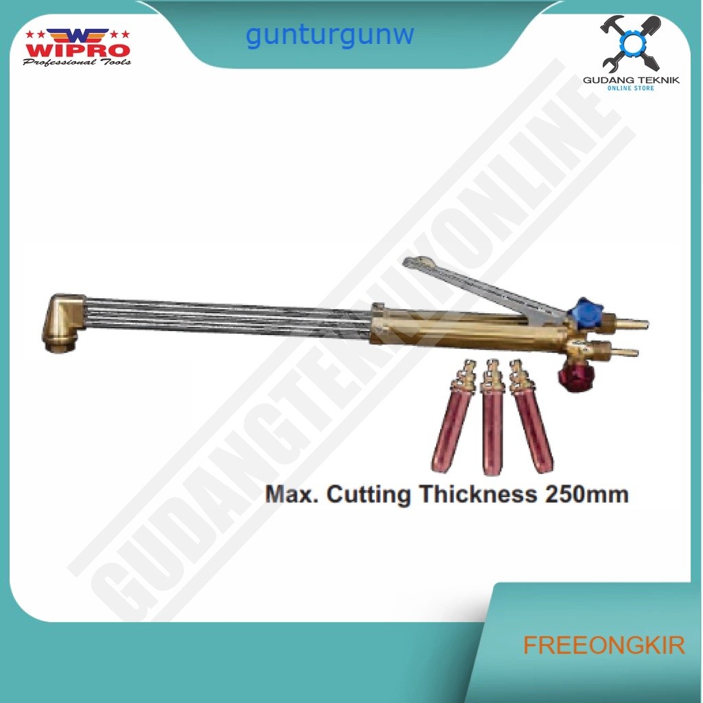 Stang Blender Las Potong 250 mm WIPRO ST-250 / Cutting Torch WIPRO ST250 - Setang Blander Las 250mm