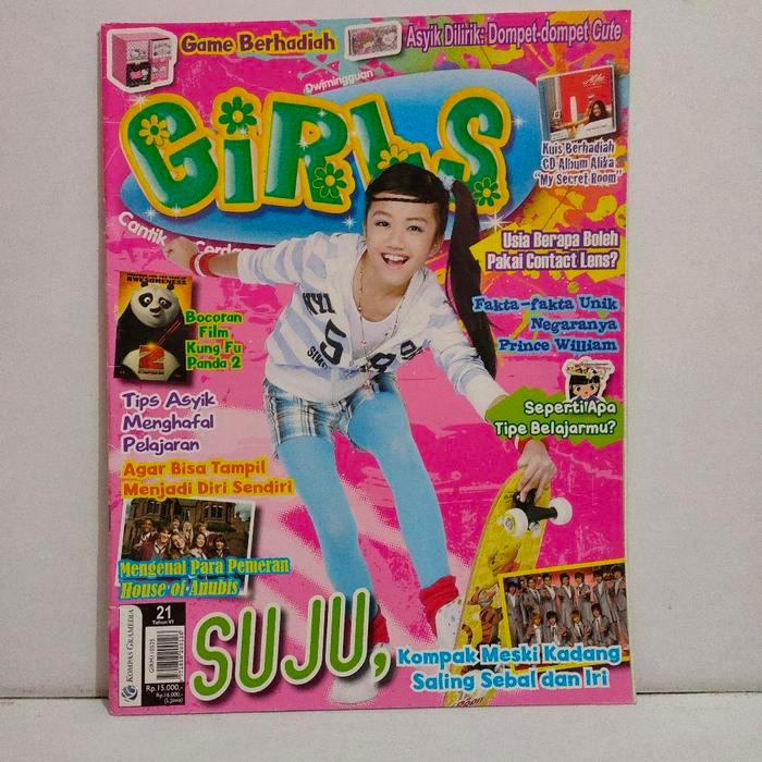 majalah girls cantik dan pintar no 21 tahun 6