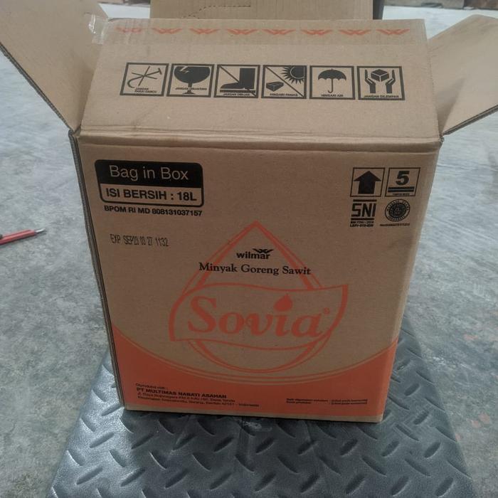 Minyak goreng bib 18 liter sovia