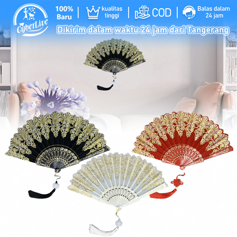 Kipas Lipat Tangan Kipas Lipat Sutra Pesta Kipas Lipat Cina Kipas Tangan Lipat Kipas Souvenir