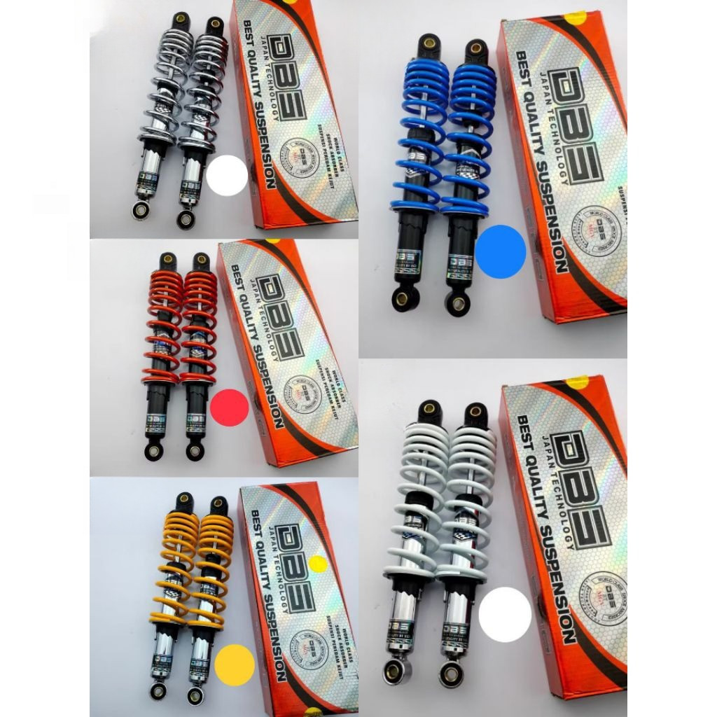 Shockbreaker Motor Bebek DBS Original 100% Shockbreaker Motor Bebek Honda Yamaha Top Up 280 320 340 