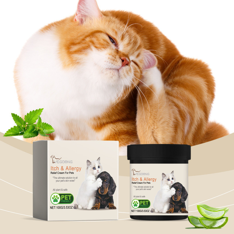 Pet Skin Care Cream For Dogs & Cats, Soothing Balm With Tea Tree Oil & Comfrey Extract To Help Relie