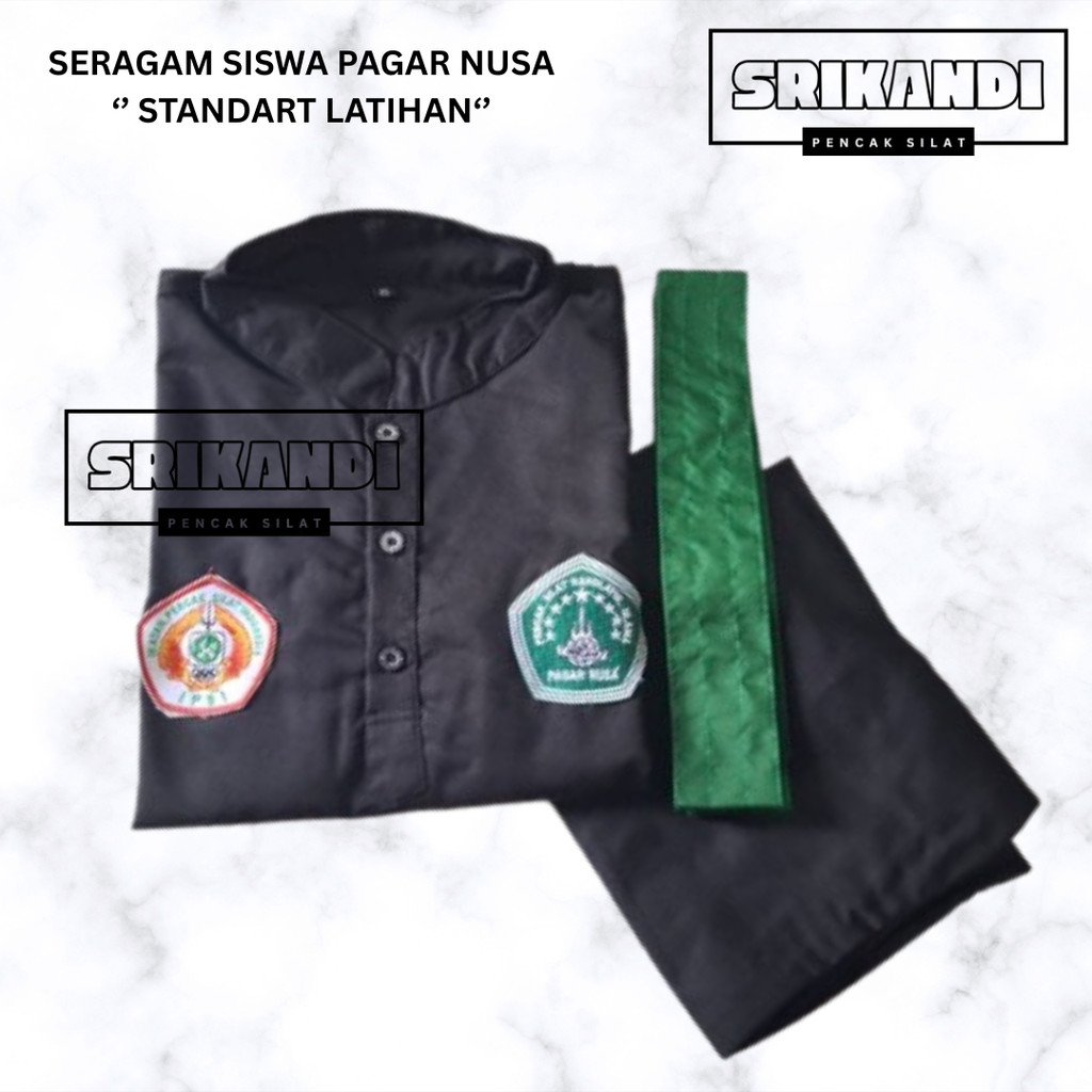 (Lengkap)Seragam Silat Pagar Nusa/ Baju Pagar Nusa/ Sakral Pagar Nusa