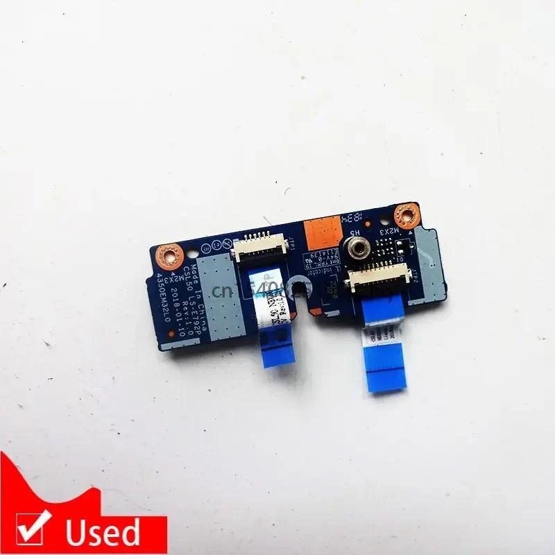 Used  FOR HP 255 G6 15-BS 15-BW TOUCHPAD Power Button Touch BOARD CSL50 LS-E792P