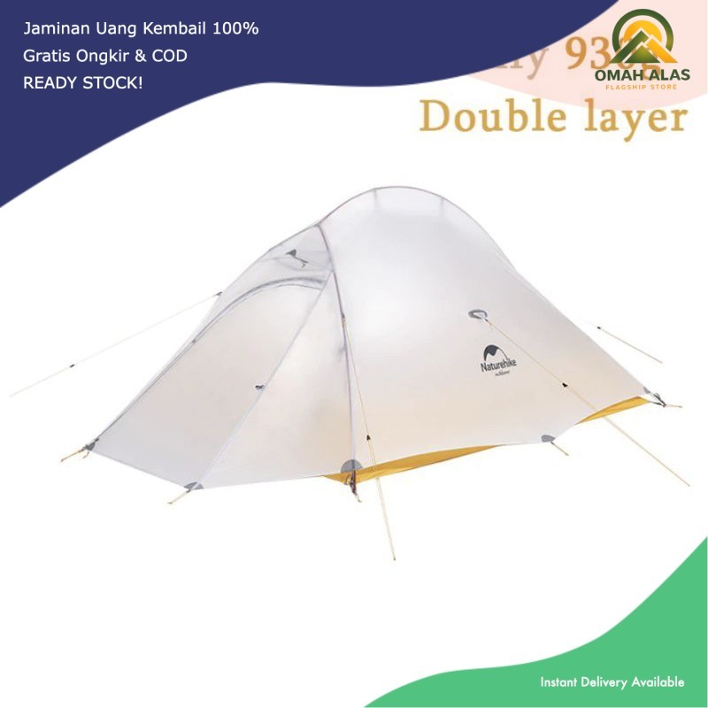 TENDA CLOUD UP 2 10D ULTRALIGHT NATUREHIKE NH19ZP017