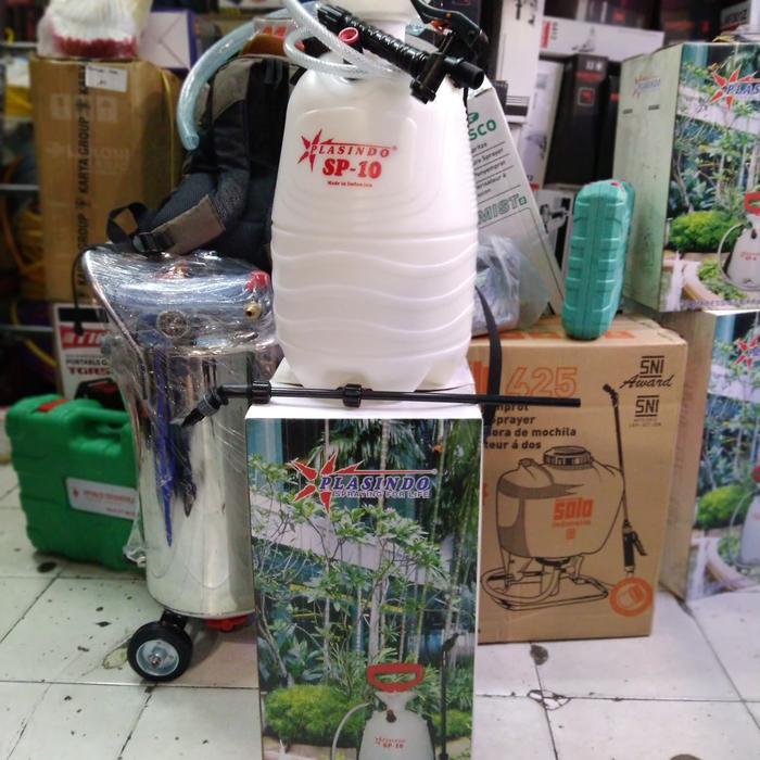 Sprayer Hama Penyemprot Desinfektan Manual 10 Liter Plasindo SP-10