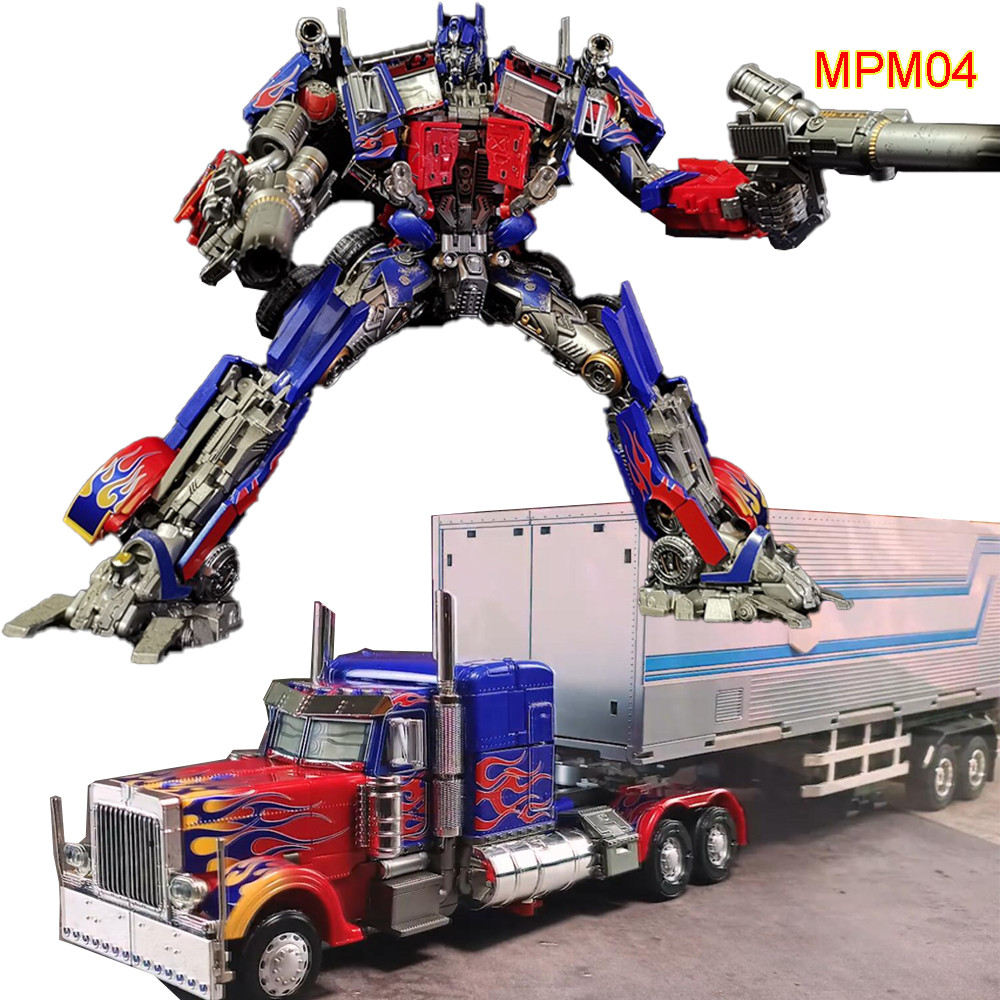Black Apple Model Thunder Leader MPM04 Transformation Toys Optimus OP Commander MPM-04 Robot With Tr