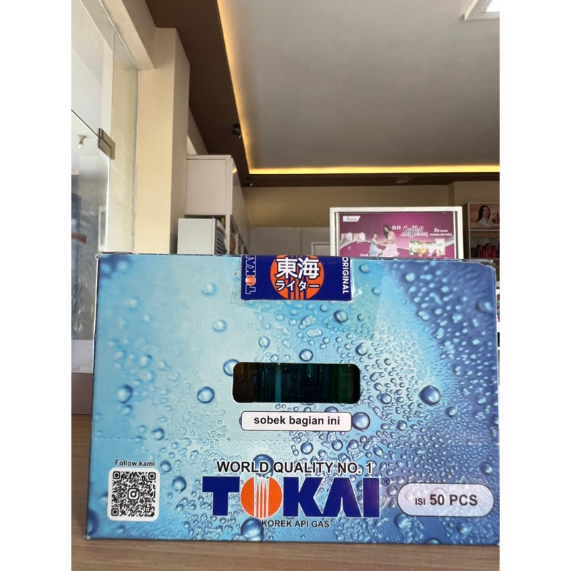 Korek Gas Tokai 50 Pcs / Korek Roda