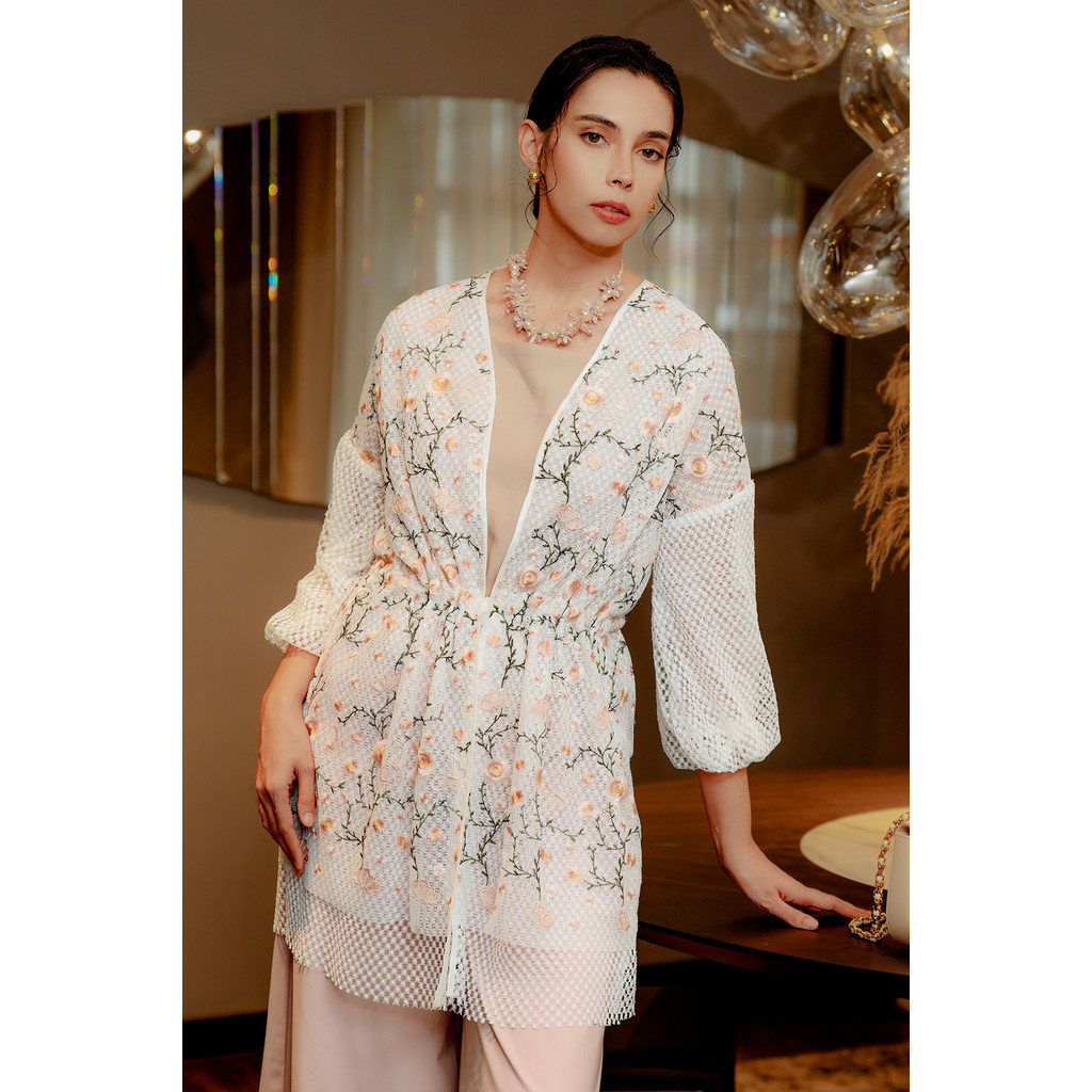 Benang Jarum Couture - Seiva Lace Outer - White