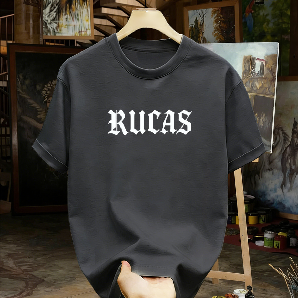 Kaos RUCAS 100% Katun Original, Pria & Wanita, Nyaman & Trendy