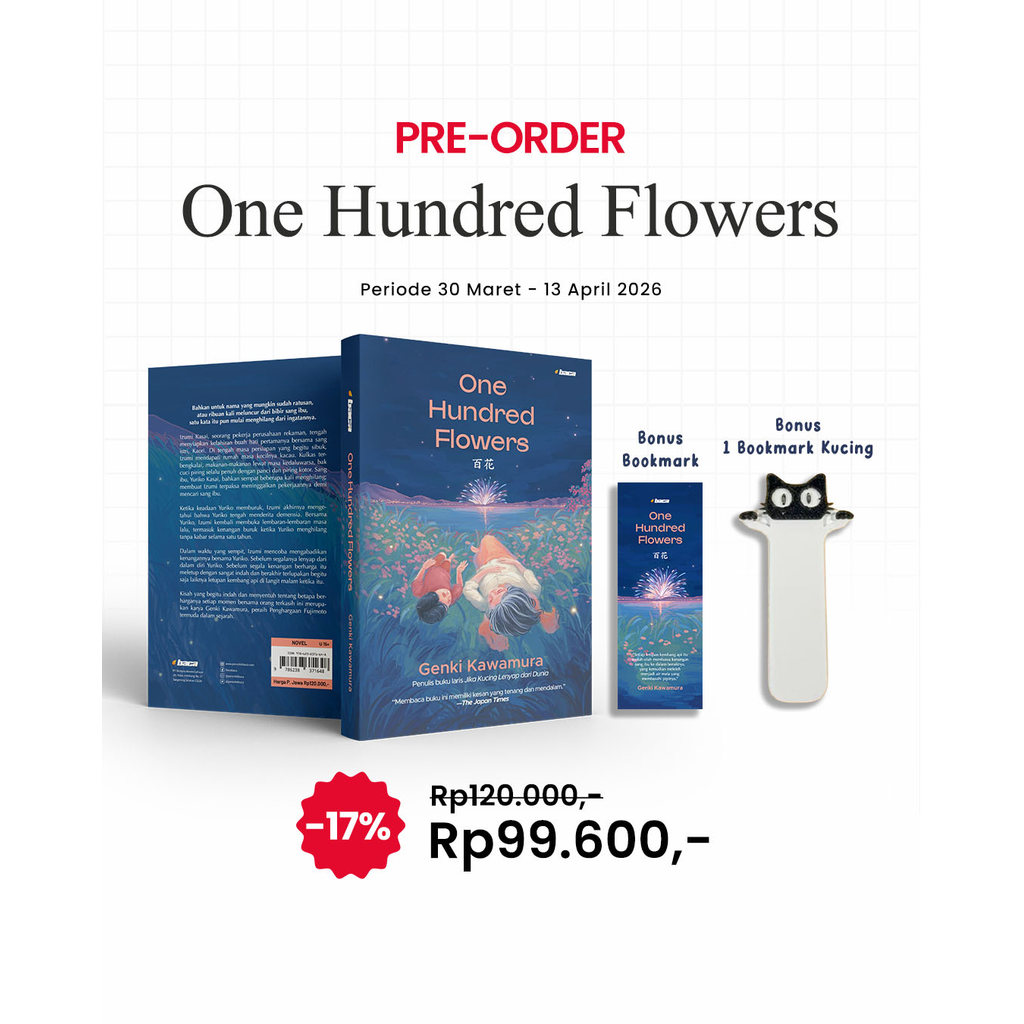 One Hundred Flowers karya Genki Kawamura Baca Book Fiction