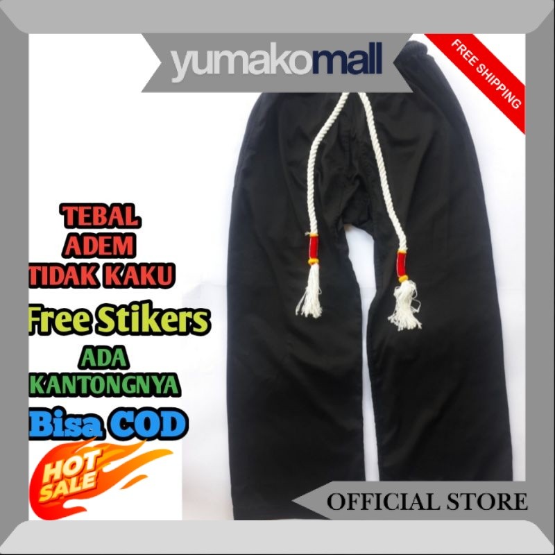 Celana Silat Tali Warok Warna Hitam (Selalu Ready Stok) VN
