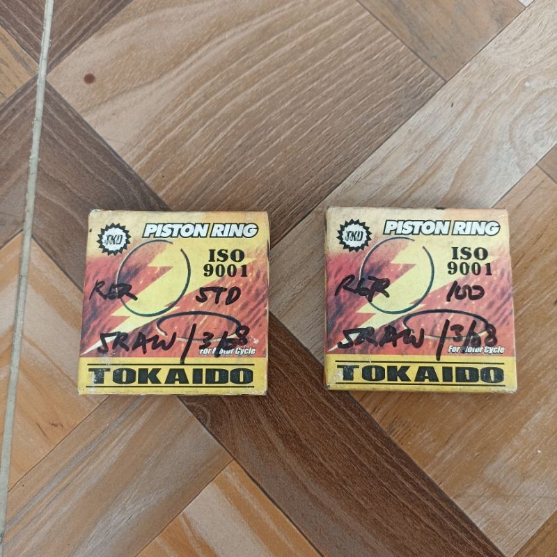piston ring seher os 0 std dan 100 Suzuki Rgr rgr 150 TOKAIDO
