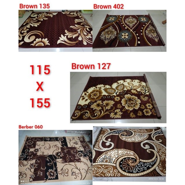 PLAOSANSTORE Karpet permadani moderno 115x155
