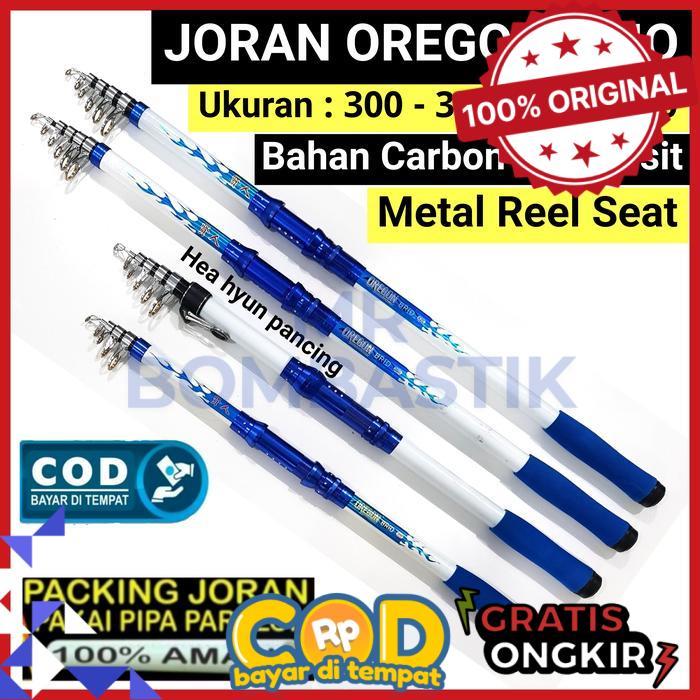 Peralatan pancing joran OREGON SARGO DAN BRIO 300 - 360 - 390 - 420 cm/ 3 - 3,6 -3,9 - 420 meter - J
