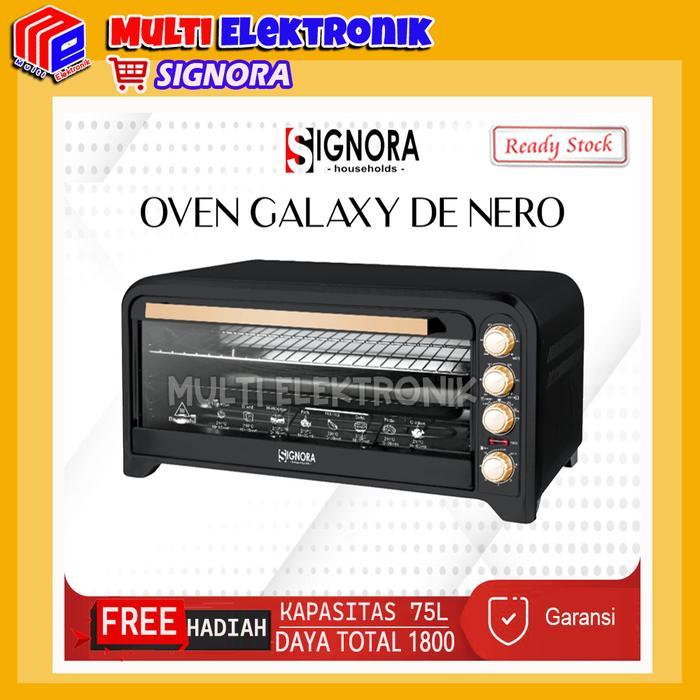 Oven Galaxy Signora DE NERO Kapasitas Besar 75 Liter