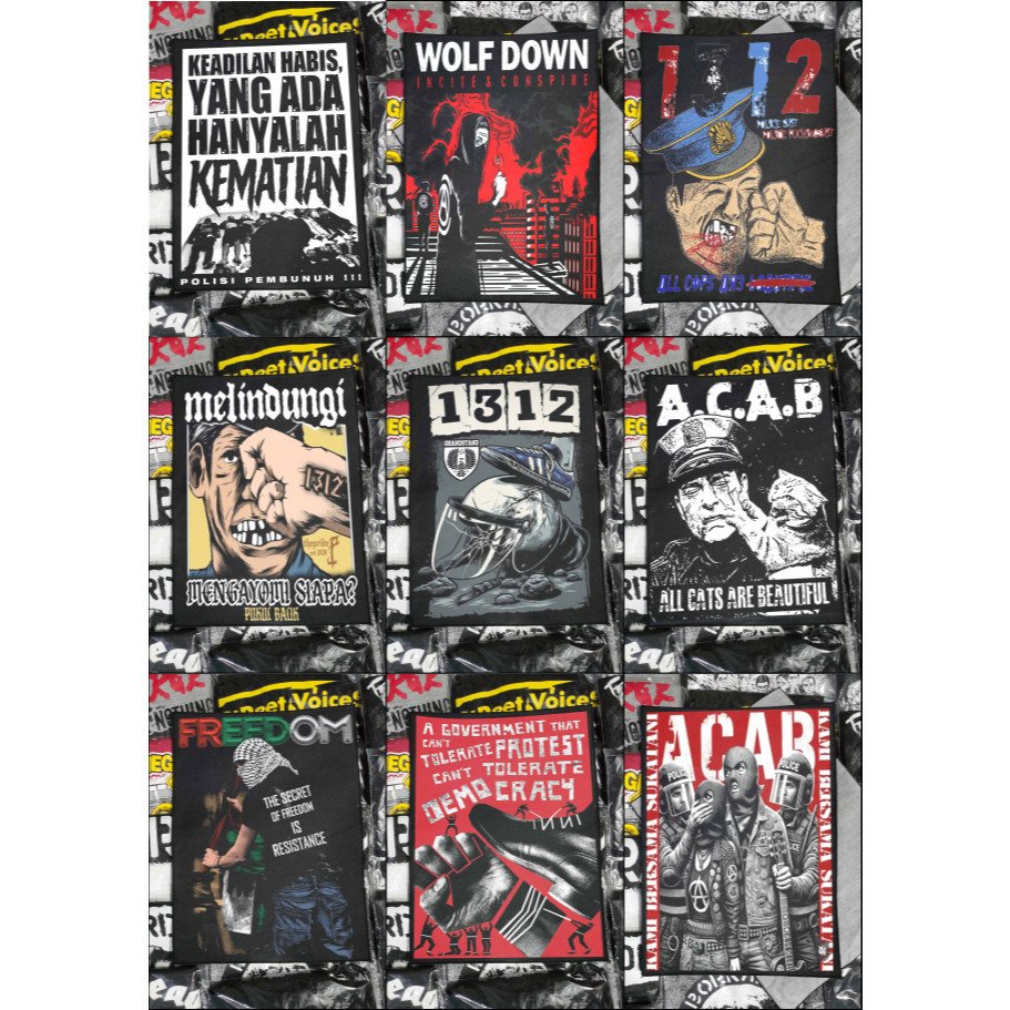 free stiker emblem backpet,emblem acab,emblem jaket,grosir emblem,emblem punggung acab,emblem besar 