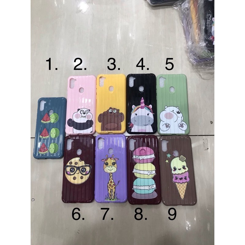 READY TERLARIS samsung m11 samsung a11 case motif silikone soft case lucu
