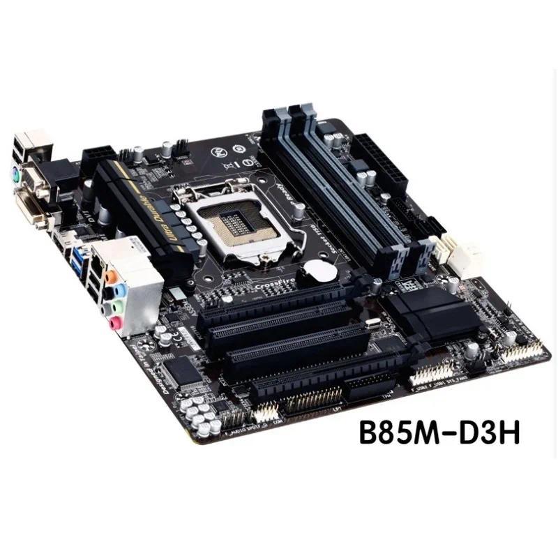 For Gigabyte GA-B85M-D3H Motherboard B85M D3H LGA 1150 DDR3 Mainboard 100% Tested OK Fully Work Free