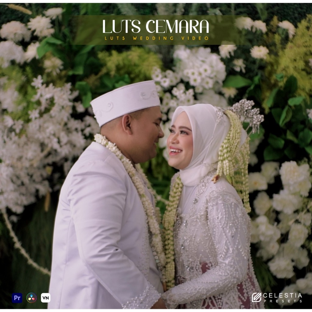 Wedding Luts Cemara Untuk Adobe Premiere Pro VN dan Davinci Resolve | Android iOS PC